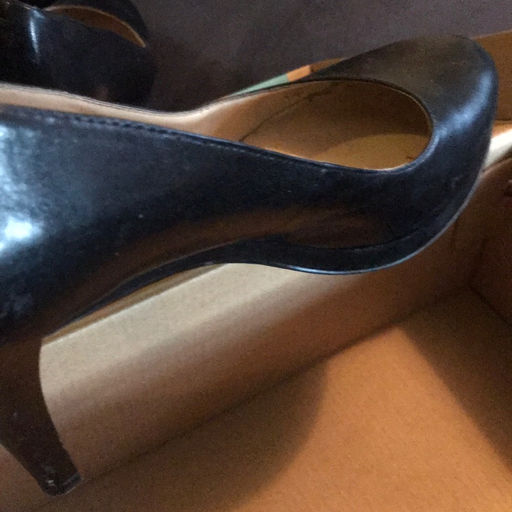 Nine West black heels